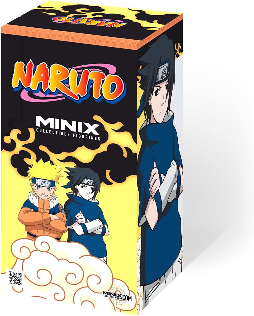 Mego Naruto: Sasuke Uchiha MINIX Vinyl Figure