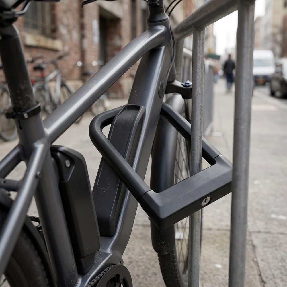 Candado en U Bicicleta 205mm Aleación Zinc Antirrobo