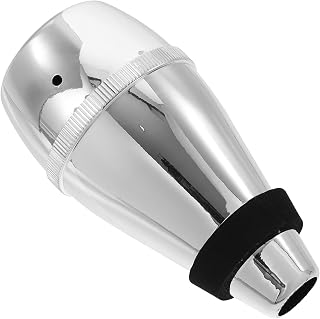 Trumpet Mute Compact ABS Silver for Trumpet Lovers