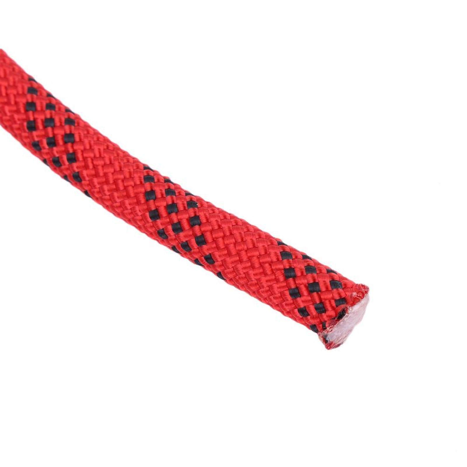 Corda Da Arrampicata Paracord 12mm - 10m Con Moschettone - Resistenza 2100kg