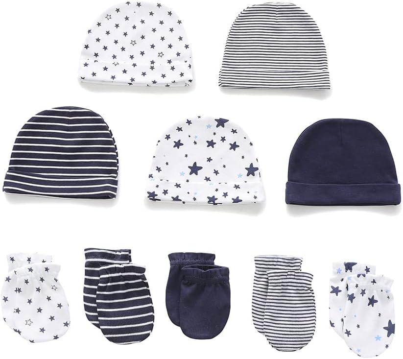 New Born Clothes Cotton Layette Gift Set Unisex Baby Outfit and Accessories Newborn Essentials Must Haves - Image 4