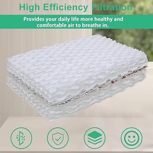 Miniatura 5 de Filtro humidificador de repuesto para Equate, paquete de 2 (compatible con eqwf813pcwf813rwf813)