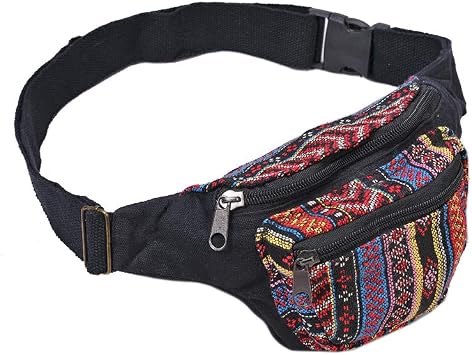 The Collection Royal Handmade Festival Waistpack Boho Hippie Waist Bag Hip Bum Running Belt Fanny Pack Travel Utility Belt Unisex