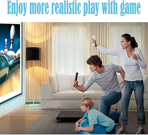 Miniatura 6 de Control remoto Wii 2 paquetes de control inalámbrico Wii compatible con consola Wii Wii U rosa y azul