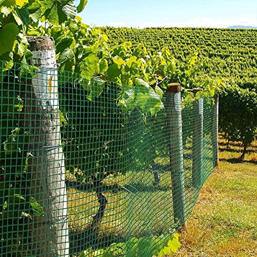 A2ZWORLD Rete Metallica Plasticata In Verde, Altezza 100cm, Rotolo da 10 Metri, Maglia 12, 7X12, 7mm, Rete Protettiva Per Recinzione Giardino