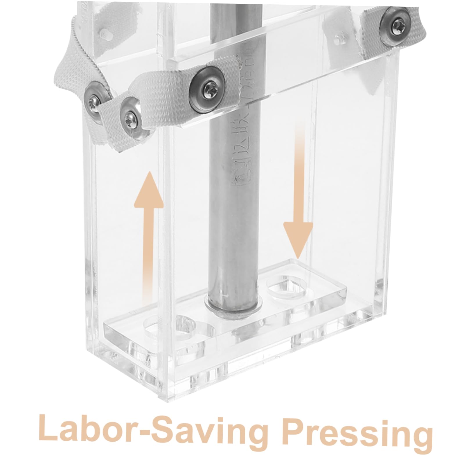 LIFKOME Transparente Reisbeutel Verpackungsform aus Pp 250g Wiederverwendbar mit Halter für Reisziegel Verpackung in Haushalten
