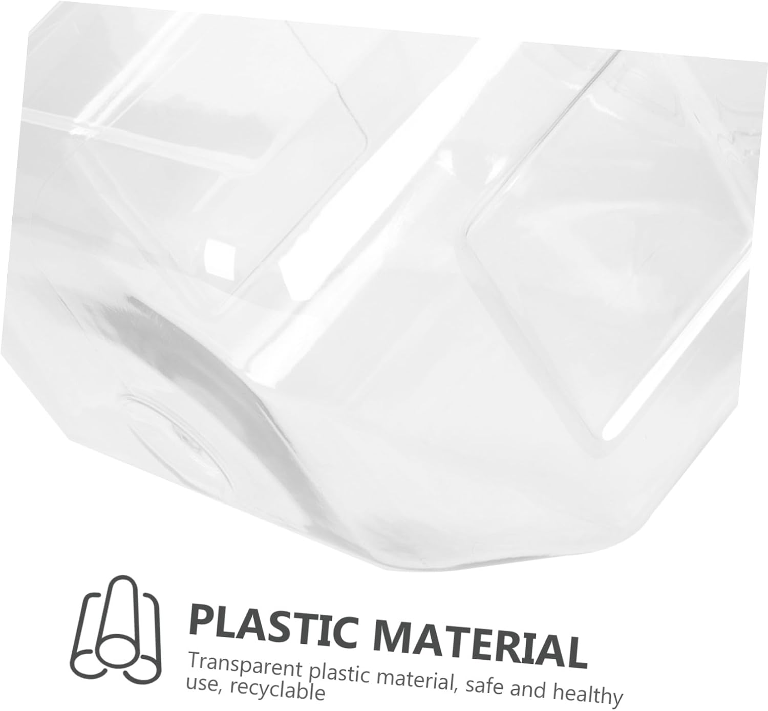 OUNONA Eco-friendly Plastic Balloon Jar Candy Storage Box Cover for Box Cover Balloon Storage