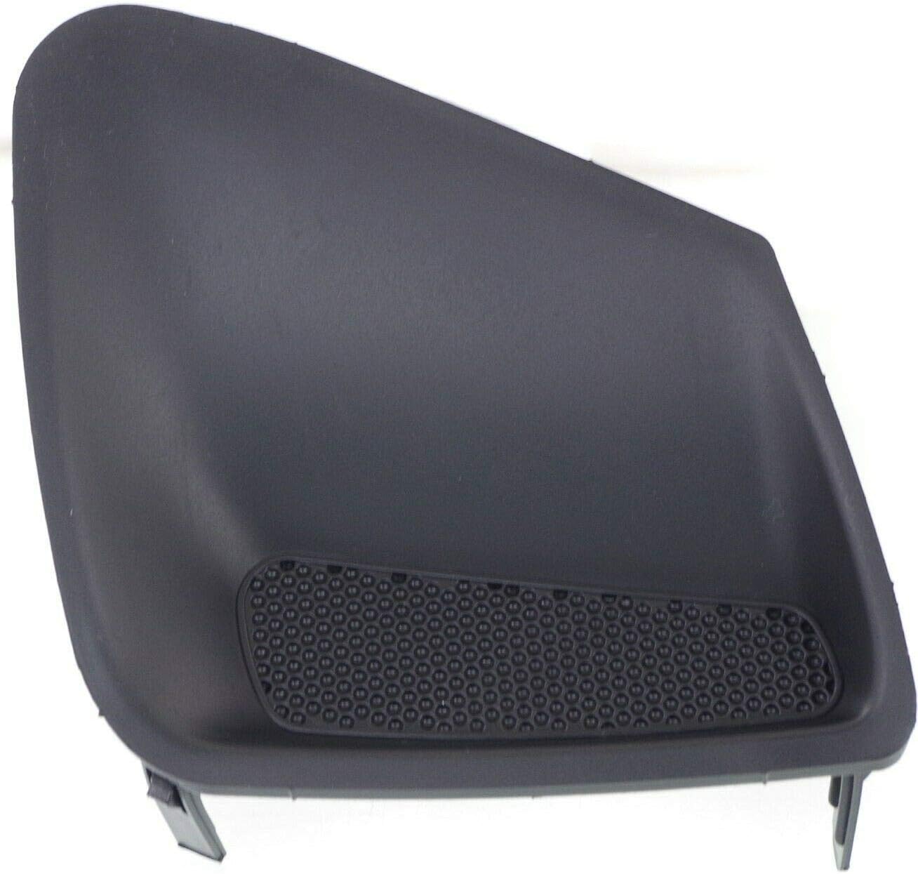 DAT AUTO PARTS Front Left Driver Side Bumper Fog Light Hole Lamp Cover Grille Molding Trim Insert Replacement for 2011 2012 2013 Toyota Corolla Sedan Black Textured Plastic TO1038141 8148202190