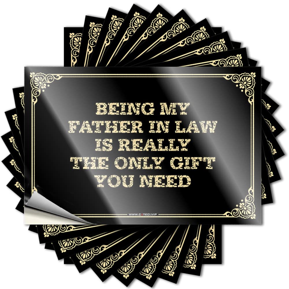 Lake Life Decor Tattoos Helmet | Being My Father in Law is Really The Only Gift You Need Cheap Science Sticker Pack(6X9CM)