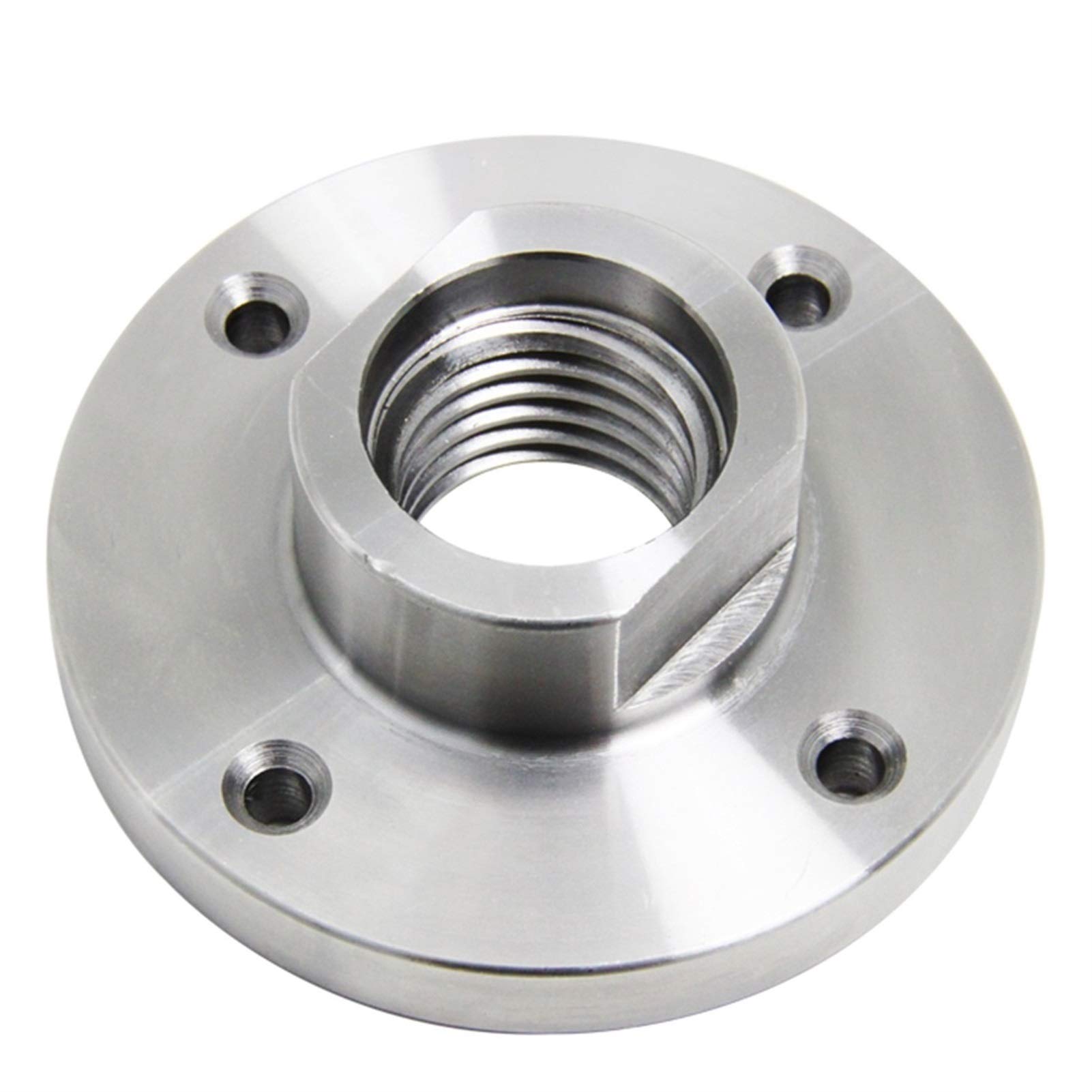 Placa Frontal de Torno de Madera,Plato de Torno, Placa Frontal de Torno de Madera de 3'', for Placa Frontal de Mandril de máquina de carpintería con Rosca M33 X 3,5(75mm 1Inchx8TPI)