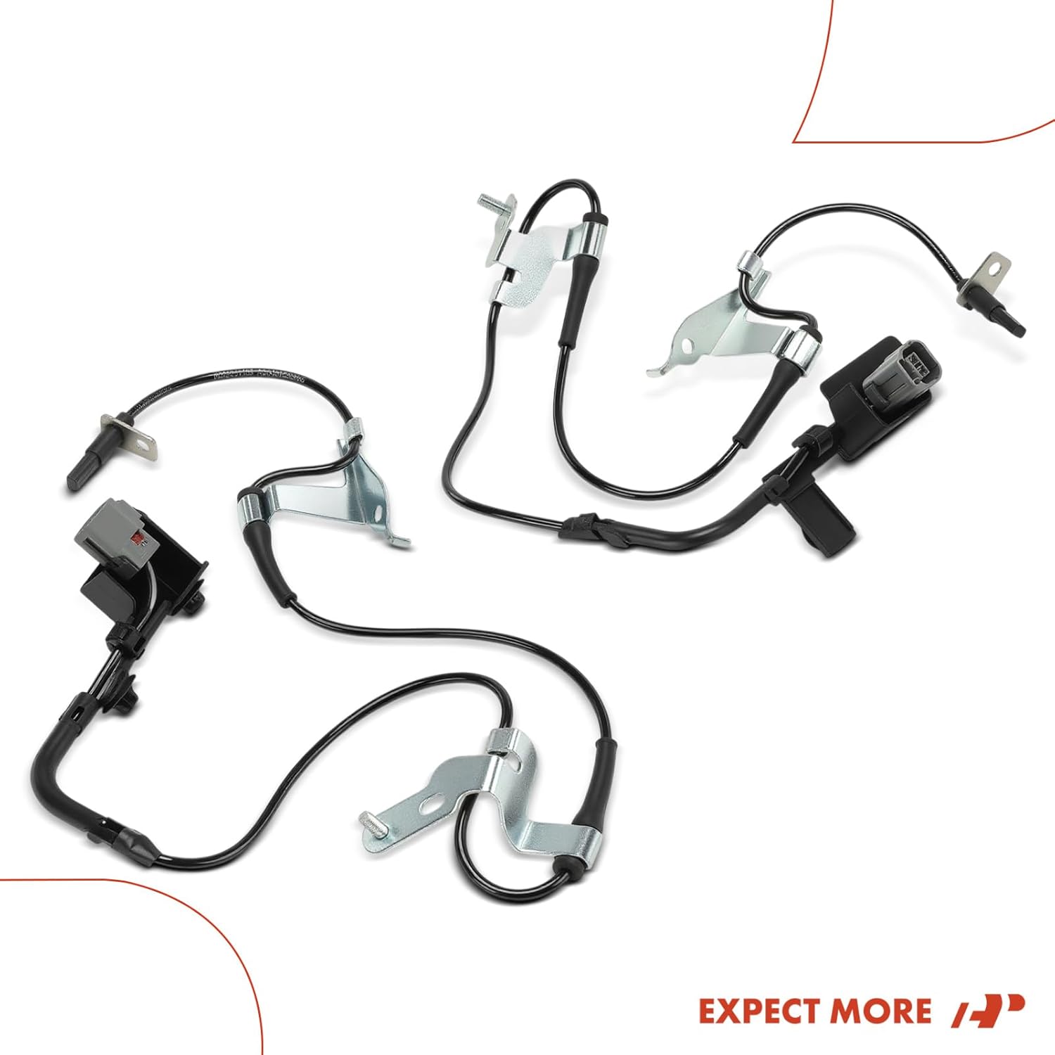 A-Premium 2PCS Front ABS Wheel Speed Sensor Compatible with Mazda Models - 6 2009 2010 2011 2012 2013 2.5L