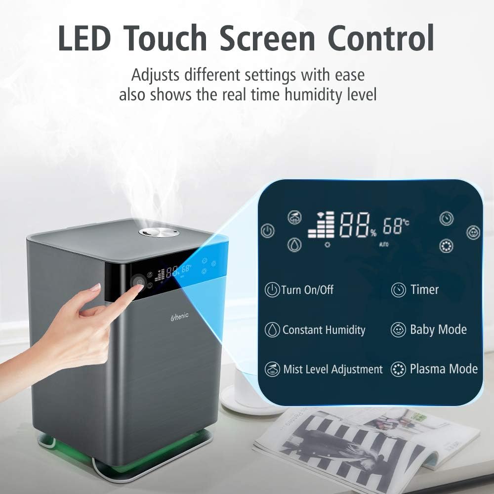 Ultenic H8 Humidifier LED Touch Screen Control
