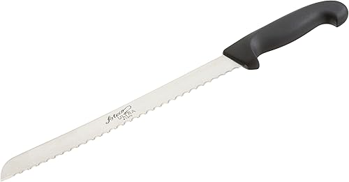 Ateco Cuchillo para pastel de acero inoxidable, hoja de 10 pulgadas