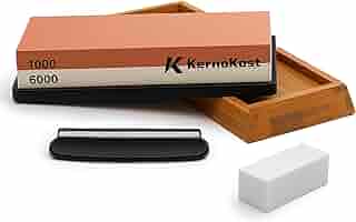 Amazon.co.jp: KernoKost 両面砥石セット #1000/6000 包丁研ぎ石