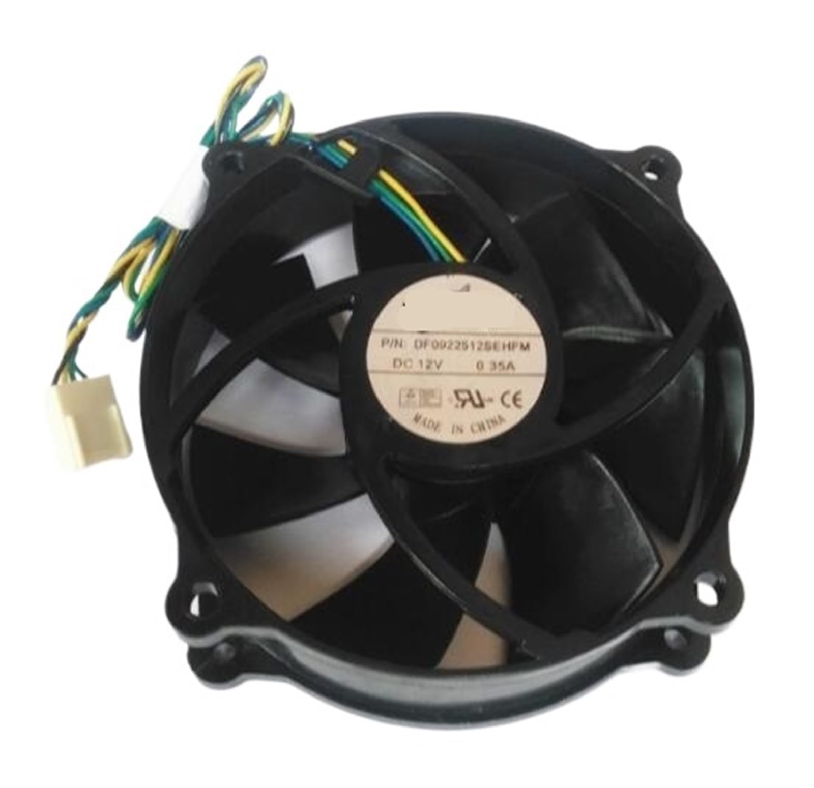 Ventilateur circulaire 9cm 12V 4 fils PWM pour boîtier informatique