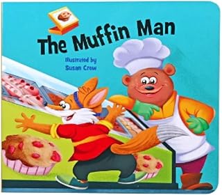 The Muffin Man Nursery Rhyme Board Book with Sing-Along Songs
