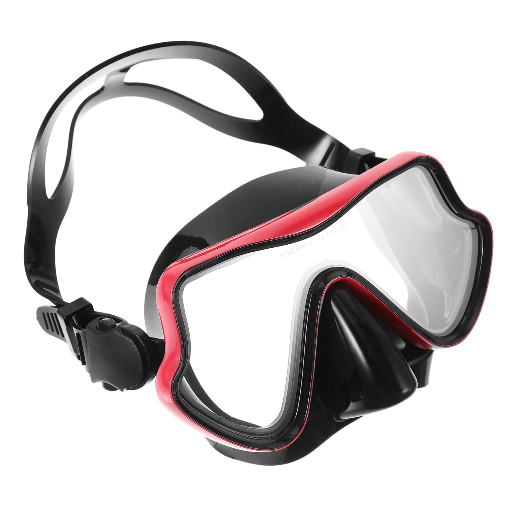 Abaodam 1Set Compact Snorkeling Gear Set for Adults Lightweight Stylish Snorkel Mask with Comfortable Fit and Watertight Seal for Travel and Beginner Divers