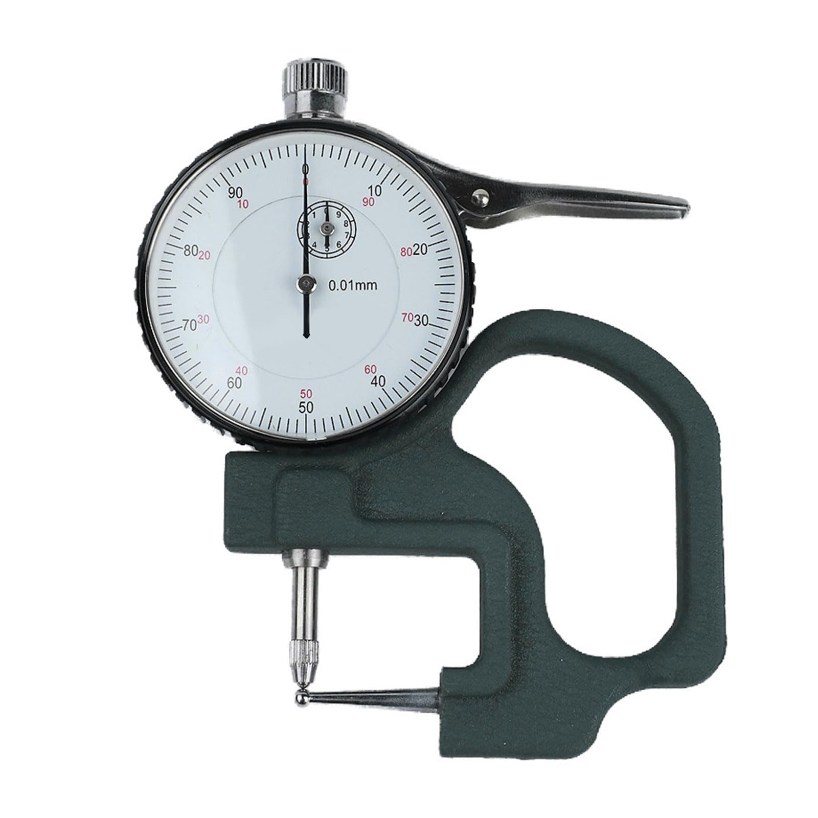 Medidor de grosores preciso instrumento de medición de grosor de 0 a 10 mm, apto para uso industrial