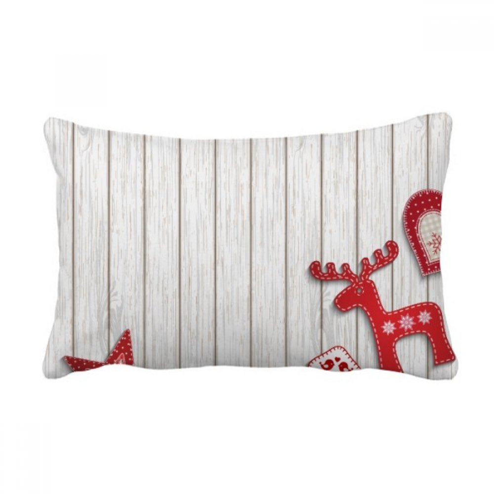Coussin Joyeux Noël Red Moose décoratif pour canapé et salon chaleureux 40x60cm
