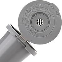 Vista 5 de Vaso de filtro reutilizable para Cuisinart, gris (paquete de 1)