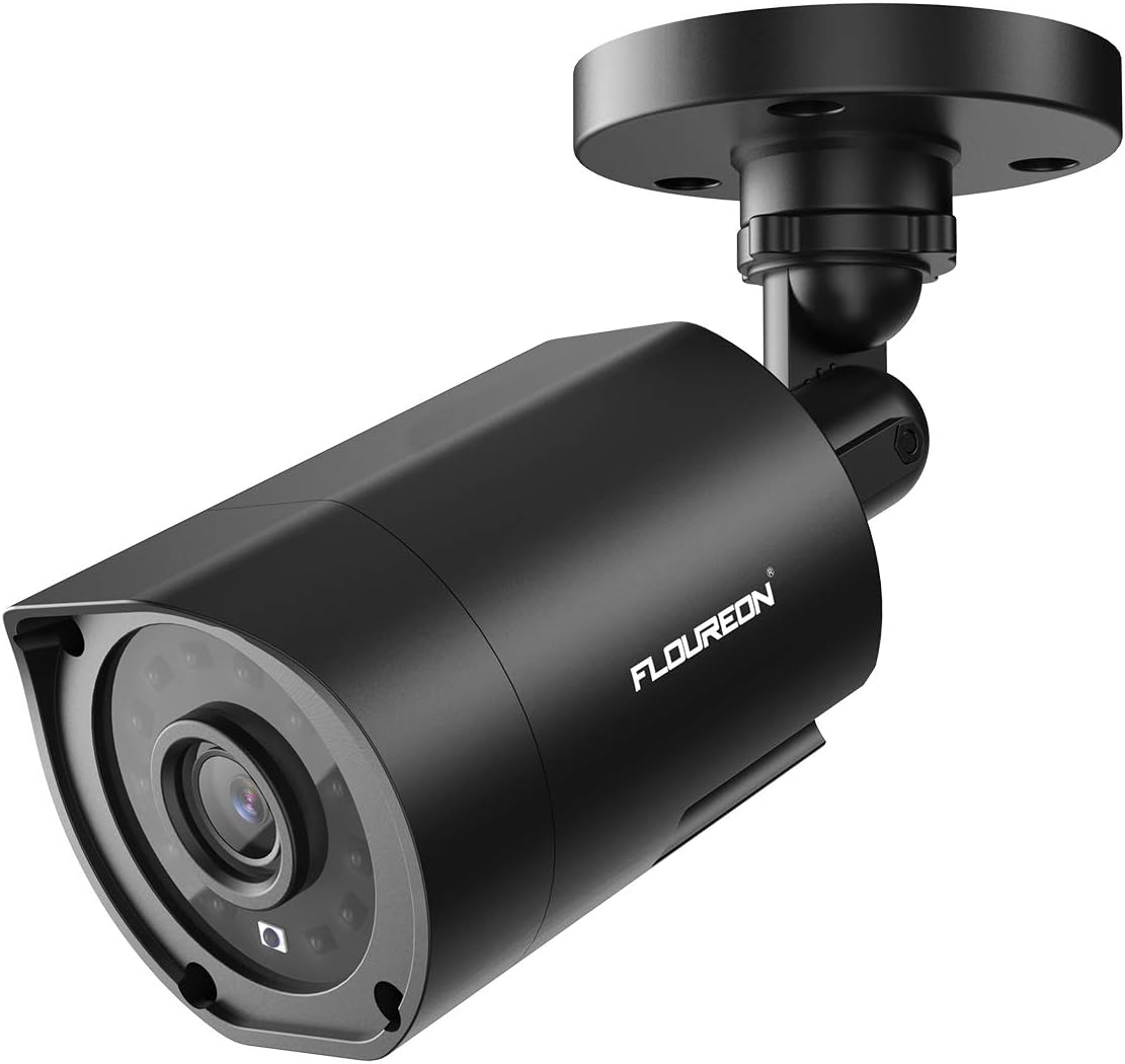 FLOUREON 1080P HD 3000TVL AHD Security Bullet Camera 2MP 940nm Invisible IR Weatherproof Outdoor CCTV Surveillance Security Camera for AHD DVR