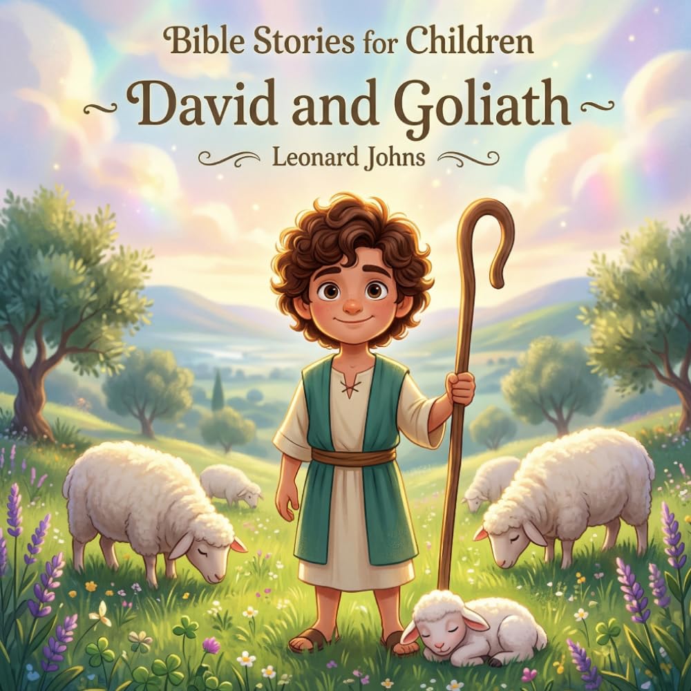 David and Goliath: The Boy Who Faced a Giant: A Bible Story Adventure for Kids about Bravery, Faith, and Courage (Bible Stories for Children)