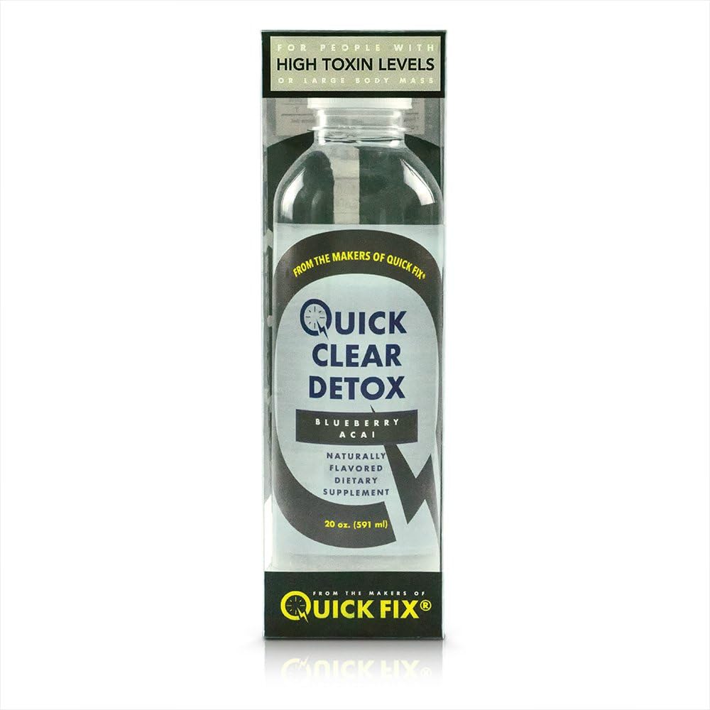 - Quick Clear Detox Drink (Blueberry Acai) - from The Makers of Quick Fix -