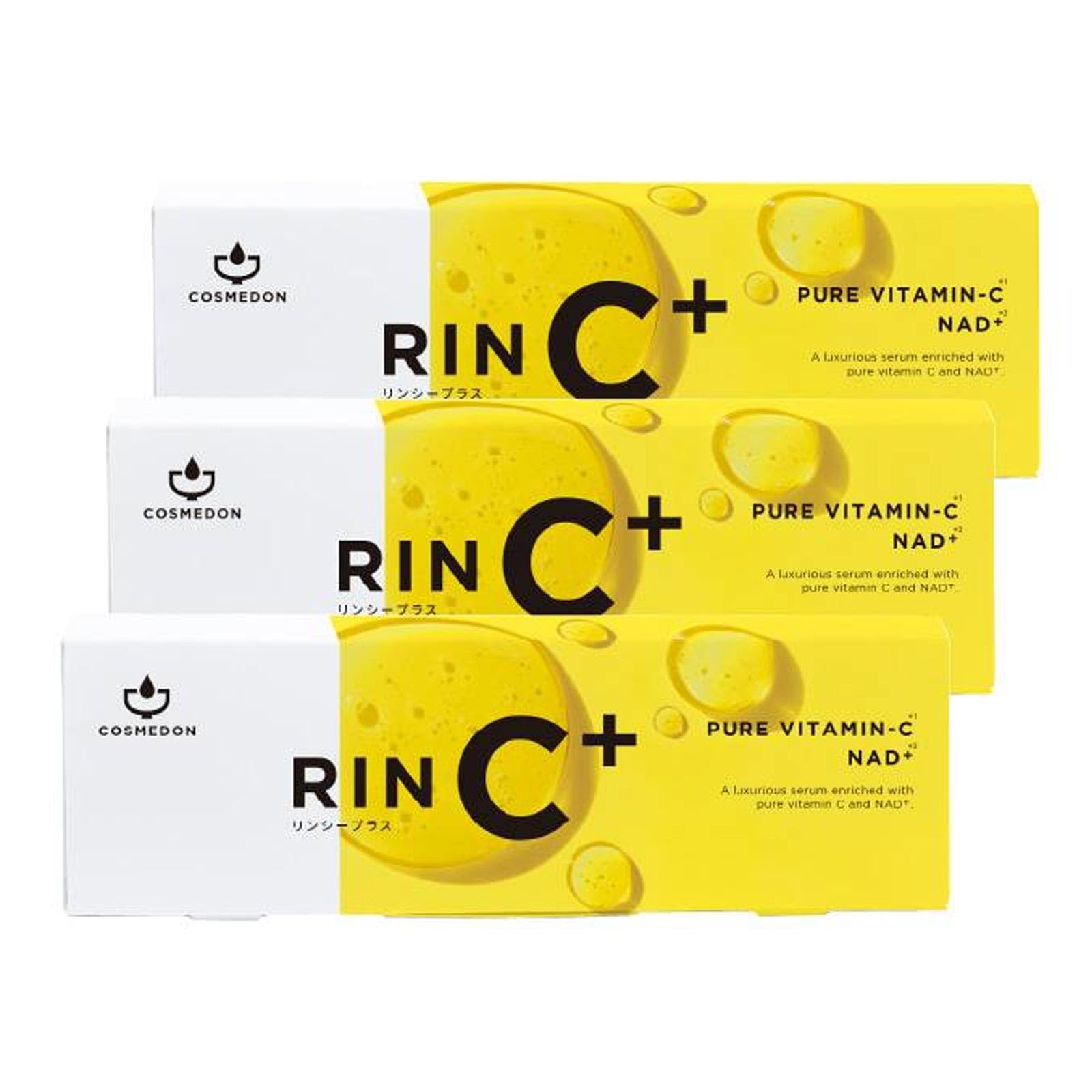 ★NEW★ NC DAY & RC NIGHT 生ビタミンC　美容液2本セット Amazon | 日本製【生ビタミンC×NAD+】配合 美容液 個包装 28日分【3箱