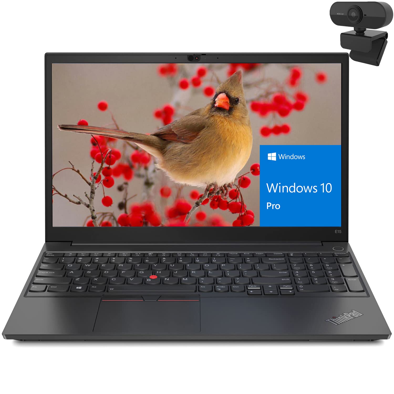 Lenovo Thinkpad E15 Gen 2 15.6" FHD Business Laptop, Hexa-Core AMD Ryzen 5 Pro 4650U up to 4.0GHz (B