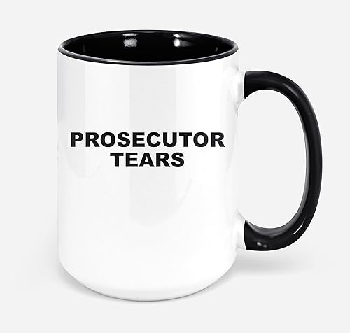 Miniatura 3 de Taza de café de abogado, lágrimas de fiscal, divertida para estudiante de derecho abogado defensor, casos de la Corte Suprema de Derechos Civiles,