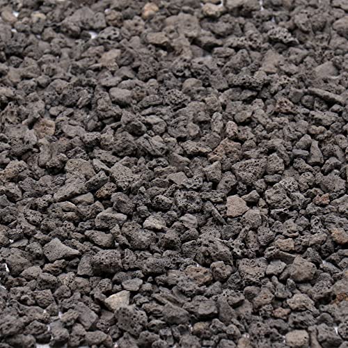 Volcanic Rock for Plants. Black Color Lava Rock. 1/5 Inch