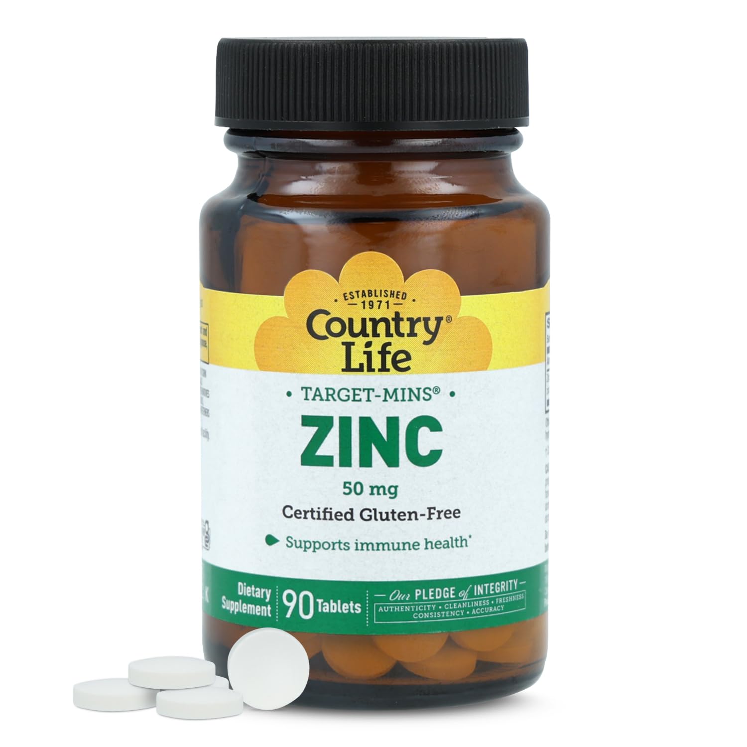 Target-Mins Zinc 50 mg 90 Tablets - Zinc Supplements for Immune Health - Zinc 50mg - Zinc Support