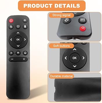 Projector Remote Control Compatible with HY300, HY320, HY300Pro, Xgody