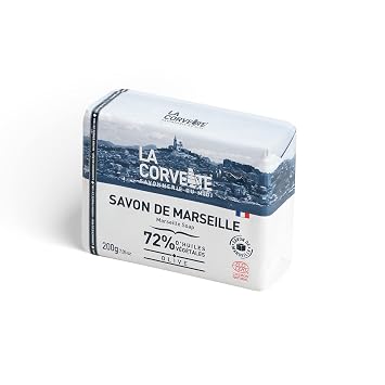 صابون La Corvette Marseille OLIVE ، 200 جم - COSMOS NATURAL