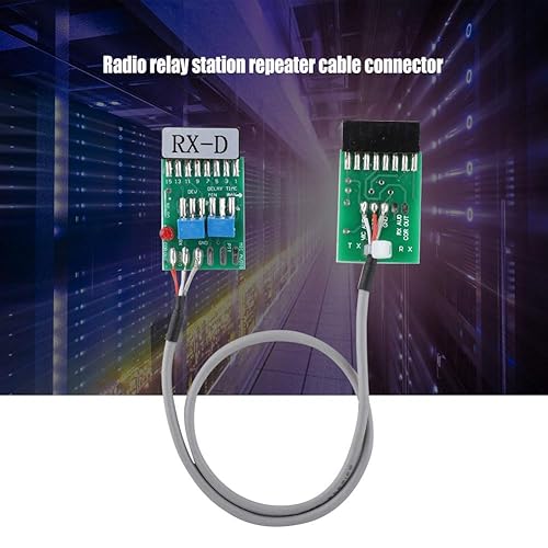 Miniatura 2 de Cable de retardo unidireccional para repetidor de radio TXRX-D para Motorola GM300 GM338 GM3188 GM3688, longitud de 11.8 pulgadas