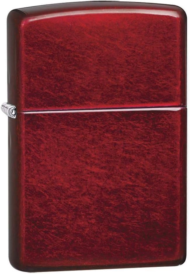 Unisex's No Logo Regular Lighter, Candy apple red