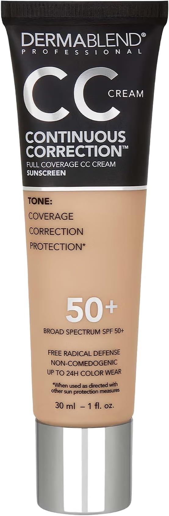 Continuous Correction CC Cream SPF 50, 37N Medium