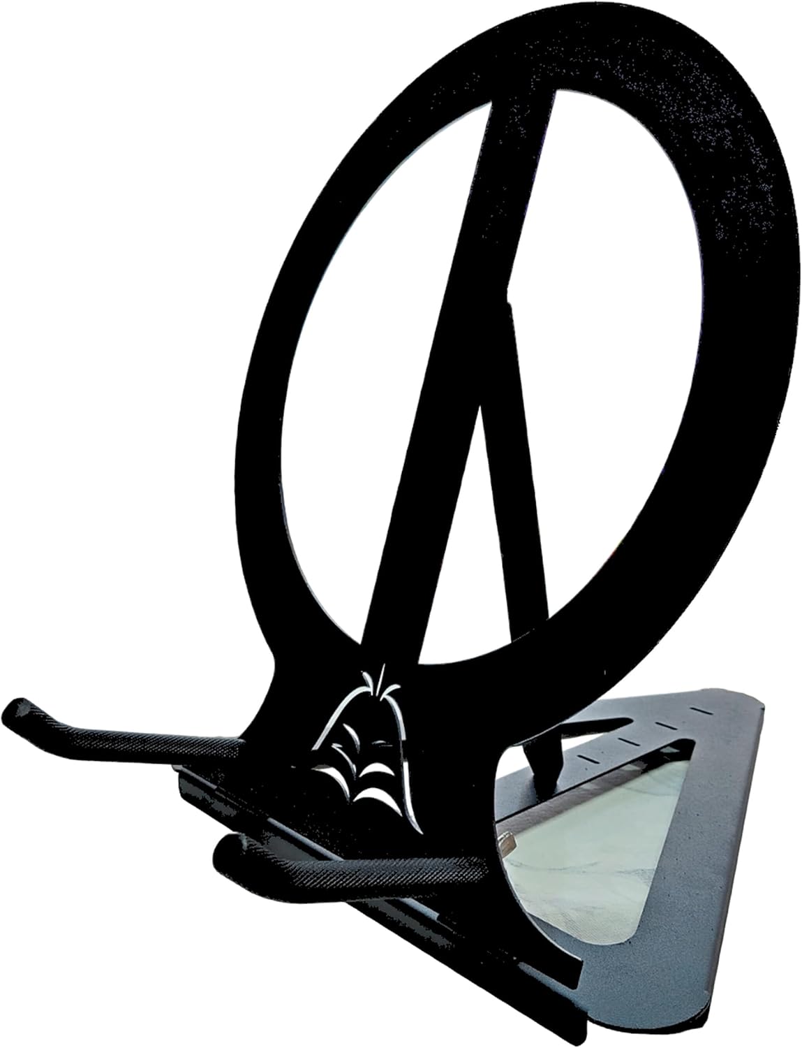 Display Stand For Larger Fossil Ammonite Slab Crystal Mineral Rocks & Stones Black Stainless Steel