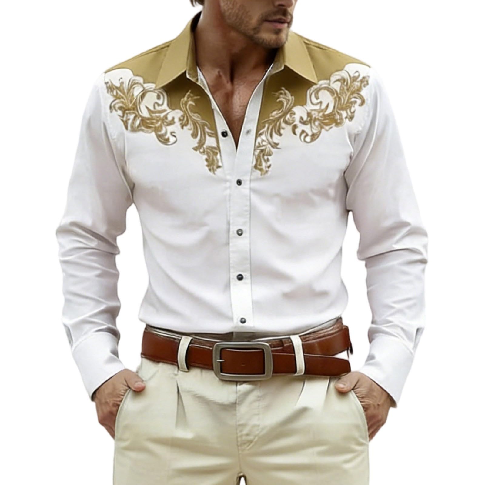 Chemise décontractée homme contre la chaleur en coton lin