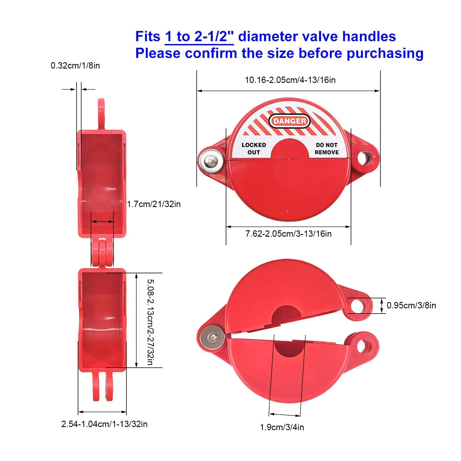 Lockout Tagout Valve Cover Lockout Tagout Kit With Gate Valve Cover ...