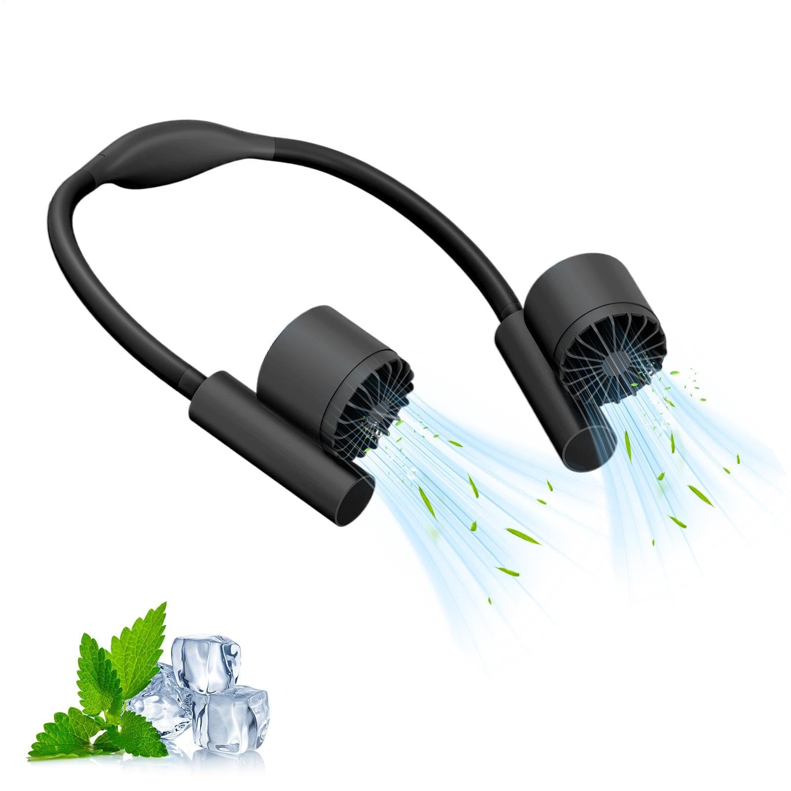 Ventilateur portable rechargeable pour rester au frais au bureau et en voyage en été