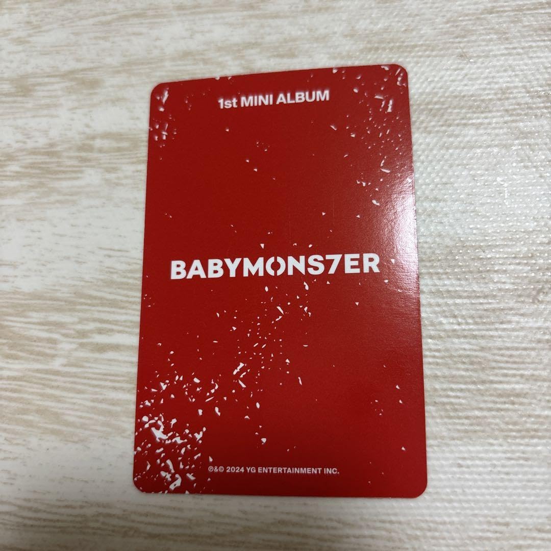 BABYMONSTER チキータ トレカ サイン BABYMONSTER Chiquita YG Lucky Draw Photocard | Mercari
