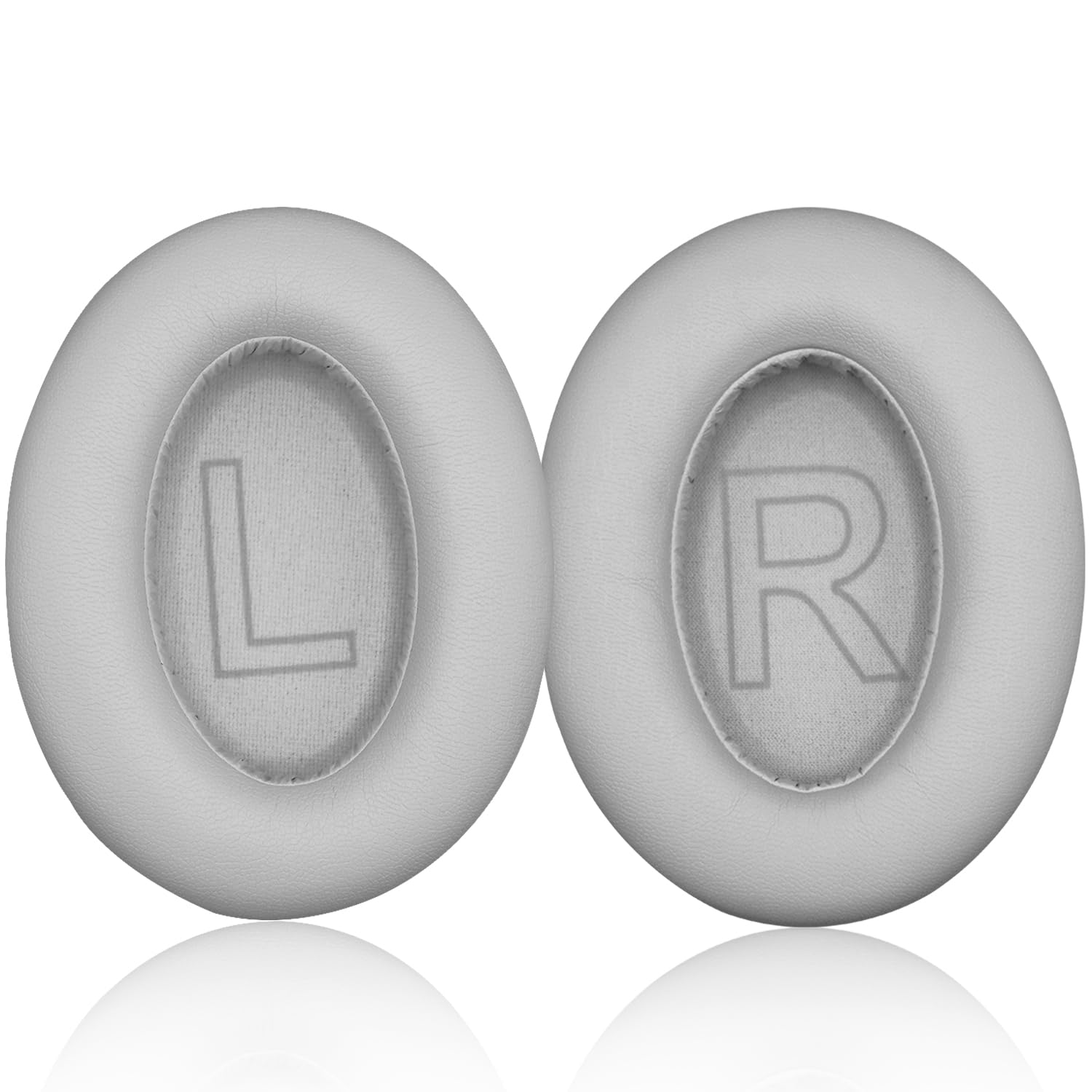 Replacement Ear Pads Cushions for Anker Soundcore Life Q20 Headphones,Soundcore Life Q20 Earpads with Comfortable Memory Foam & Protein Leather（Grey）