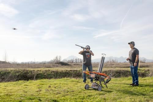 Champion Range and Target WheelyBird 3.0 Auto-Feed Trap - 60 Clay Stack, Quick-Throw Motor, 70 Yards Distance, Ultra-Wide Tires & Wireless Remote Compatible image 4 of 5 B0CGJHQDMC