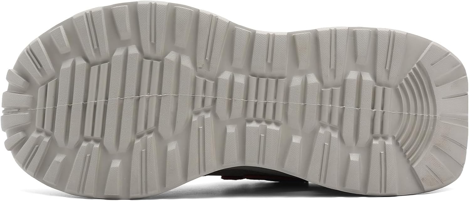 Women's Platform Shoes Chunky Comfort Orthopedic Wedge Walking Shoes Fashion Lace Up Casual Non-Slip Running Shoes - Image 4