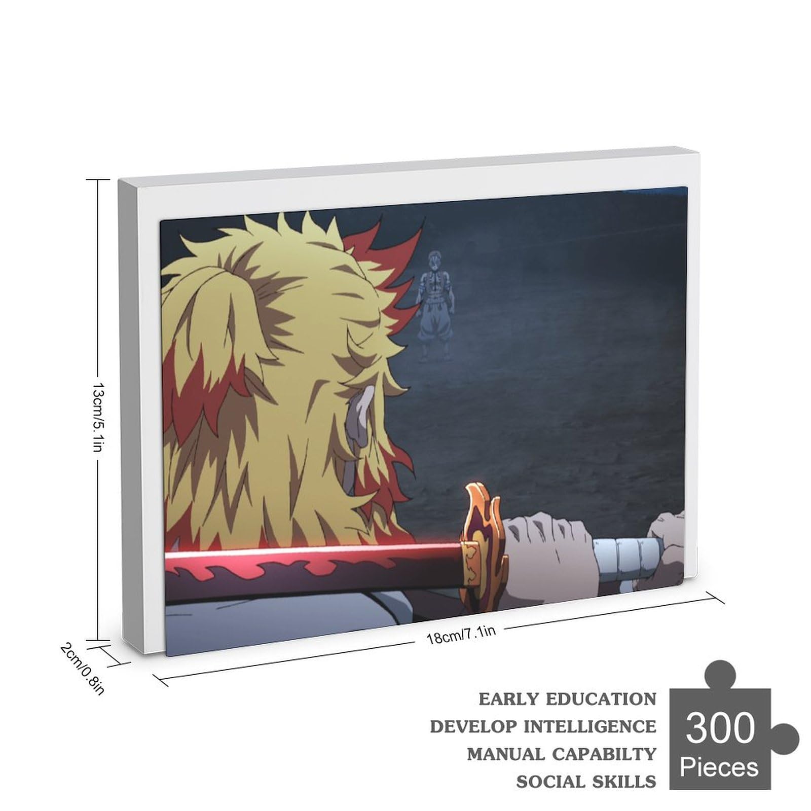 Amazon | 鬼滅の刃 ジグソーパズル 300 PCS GMZR524-煉獄杏寿郎 れん