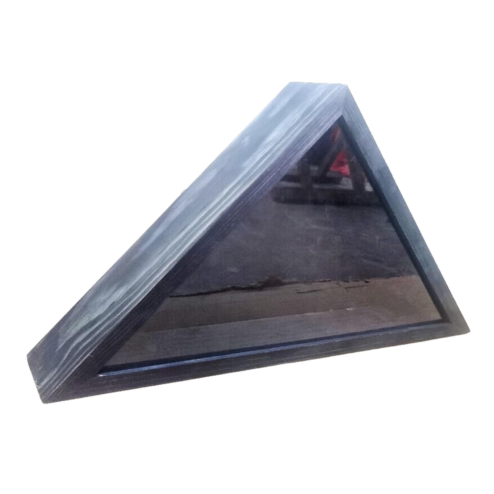 Hsioluted Flags Display Case for Veterans Burial Wood Frame with Glass Front Wall Mount or Standing Display Storage Box Memorial Flags Box