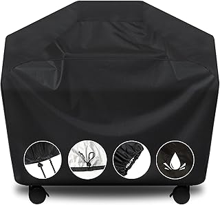 Black waterproof BBQ cover Outdoor rain Barbecue Grill protector For Gas Charcoal electric Barbecue grill