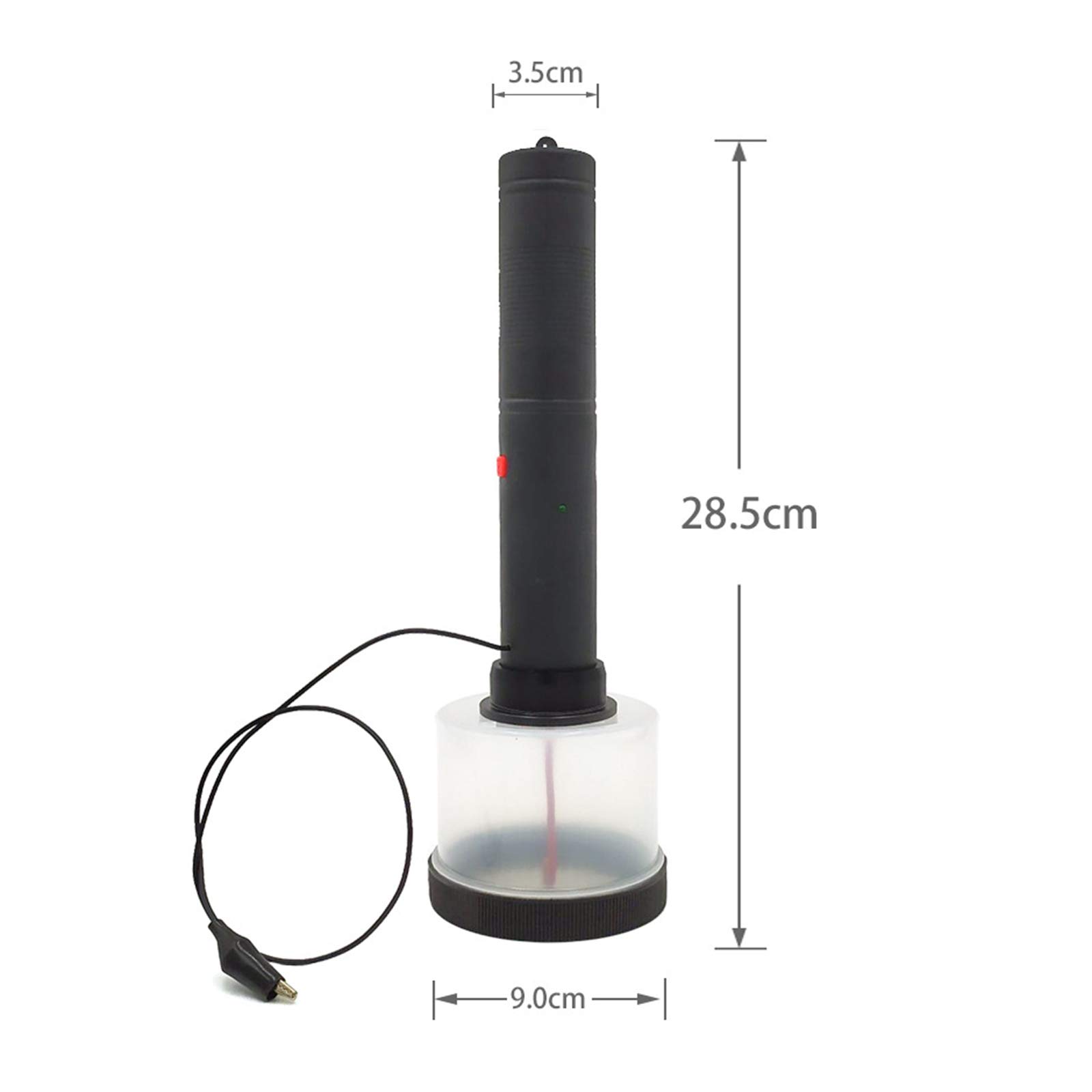 Mini applicatore floccato erba statica in ABS modellazione scenica floccaggio statico
