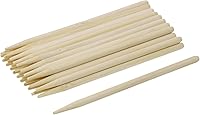PPhtony Heavy Duty Bamboo Scratch Stylus Sticks, 30PCS 12cm - Ideal for Christmas Thanksgiving Scratch Art Crafts & DIY Projects